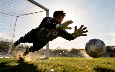 世界杯最佳门将做出精彩扑救的瞬间